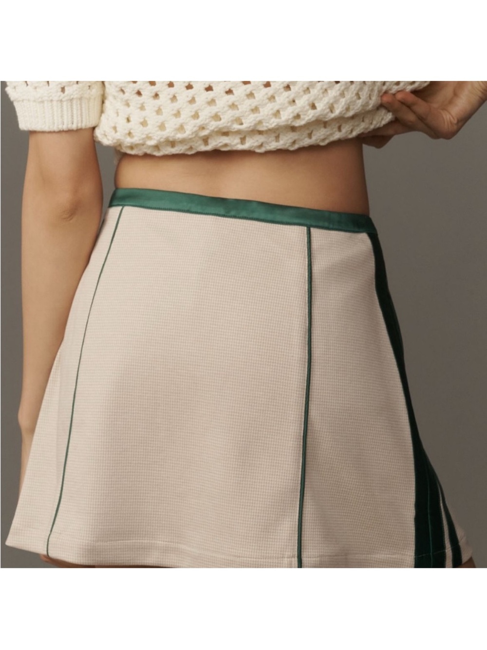 NWT Maeve At The Match Skort with Green Trim Small - Picture 3 of 11